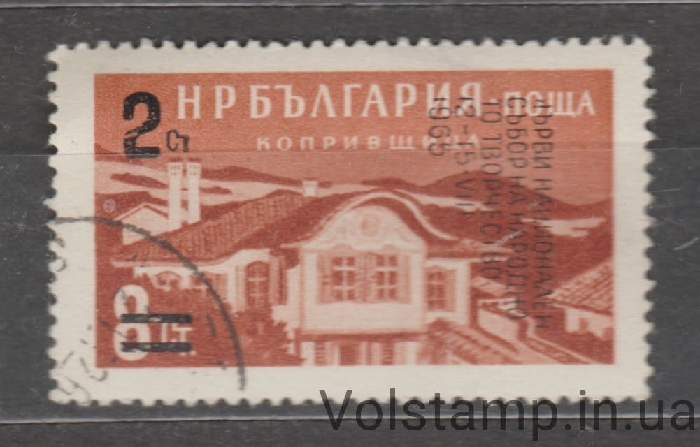1965 Болгария Марка (Арт Экспо, Копринвстица) Гашеная №1564