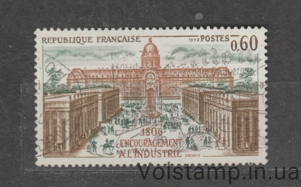 1973 Франция Марка (История Франции) Гашеная №1857