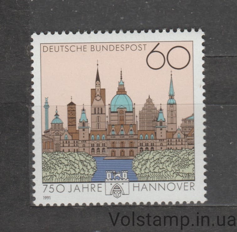 1991 Germany, FRG Stamp (Hanover) MNH №1491