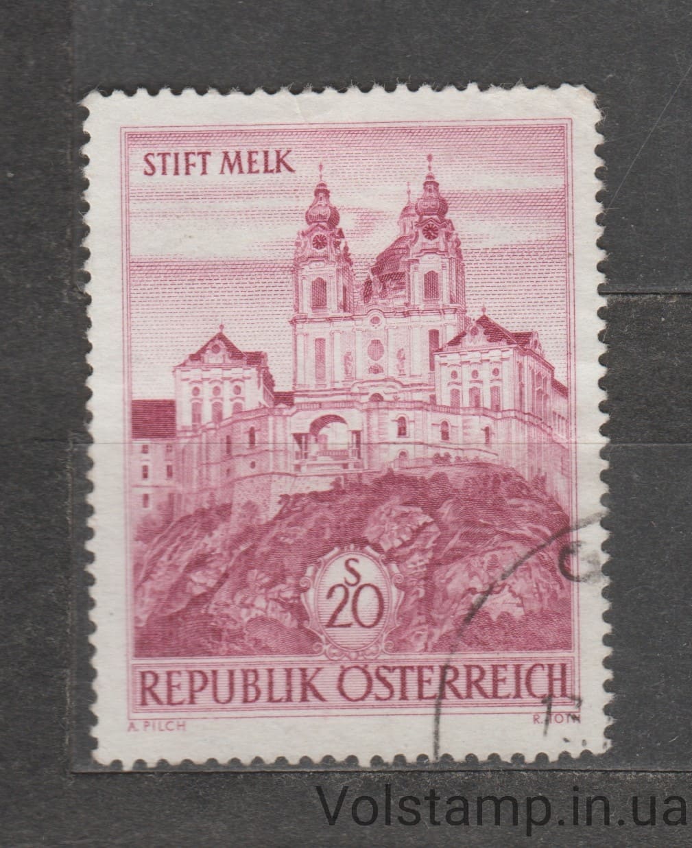 1963 Австрия Марка (Монахство Мельк) Гашеная №1128