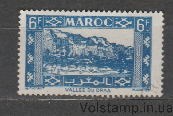 1947 Марокко Марка (Французское бюро, архитектура) Гашеная №227