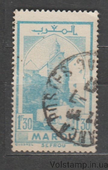 1947 Morocco Stamp (Sefrou, Mosques) Used №220