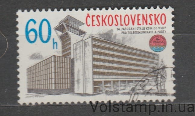 Чехословакія Марка (Пражский замок) Гашена №2444 1978 Чехословакія Марка (Пражский замок) Гашена №2444