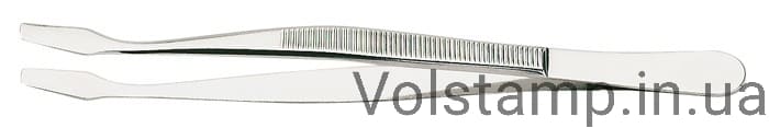Stamp Tongs, nickel-plated, length 4 3/4" (120 mm) Stamp Tongs, nickel-plated, length 4 3/4" (120 mm)