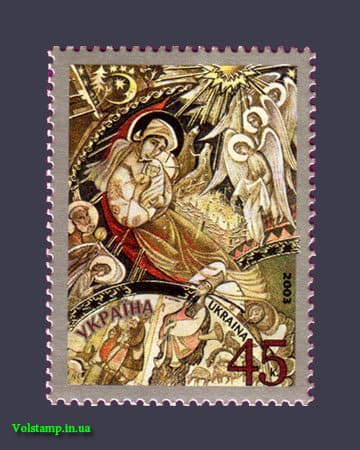 Stamp Christmas icon 2003 stamp Christmas icon №545