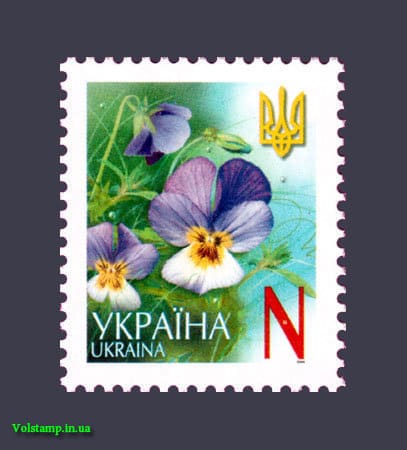 2005 марка 6-ой Стандарт Цветы N №699