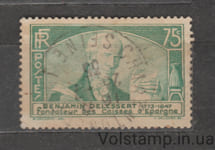 1935 France Stamp (Benjamin Delessert (1773–1847). Founder of savings banks) Used №299