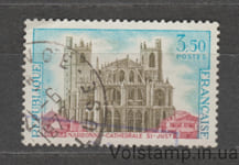 1972 Франція Марка (Собор Святого Юста, Нарбонна) Гашена №1786