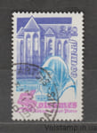 1980 Франція Марка (Абатство Сен-П'єр у Солемі) Гашена №2221