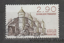 1982 Франція Марка (Замок Ріпай - Верхня Савойя) Гашена №2351