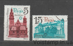1984 Польша Серия марок (Вавельский собор) Гашеные №2952-2953