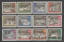 1962 Западный Берлин Серия марок (Die Linden' (ок. 1650)) MNH №218-229