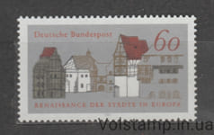 1981 Германия, ФРГ Марка (Старые городские дома) MNH №1084