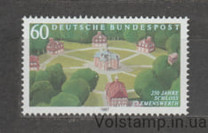 1987 Germany, FRG Stamp (250th anniversary of the castle Clemenswerth) MNH №1312