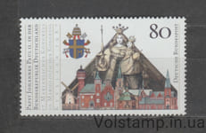 1987 Германия, ФРГ Марка (Папа Иоганн Павел II посещает Кевелара) MNH №1320