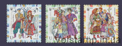 2025 Серия марок Украинская народная одежда №2139-2141