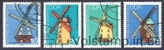 1981 GDR Series stamps (mills, technical monuments) Used №2657-2660