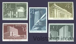 1983 серия марок Новостройки Москвы №5390-5394