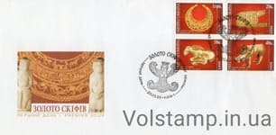 1999 КПД Золото скіфів (Тип 2) №237-240