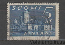 1930 Finland Stamp (Architecture, Olavinlinna Fortress) Used №155