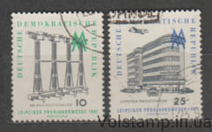 1961 GDR Stamp series (Leipzig Fair) Used №813-814
