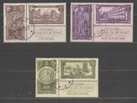1961 Польща Серія марок (Відновлені території, фабрики) Гашені №1247-1252