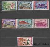 1964 Умм Аль Кивайн Серия марок (Архитектура, Токио, стадионы) MNH 1 марка со следом на клею №19-25A