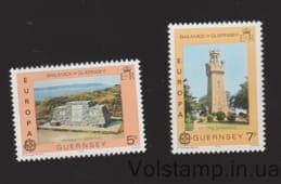 1978 Guernsey Series of stamps (Europe (C.E.P.T.) 1978 - Architectural Monuments) MNH №1691-1692