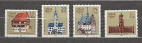 1983 ГДР Серия марок (Исторические ратуши) MNH №2775-2778