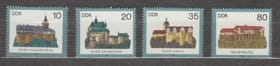 1984 НДР Серія марок (Замки у НДР) MNH №2910-2913