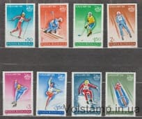 1987 Румыния Серия марок (Зимние Олимпийские игры - Калгари) MNH №4418-4425