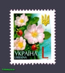 2005 stamp 6th Standard Flowers L №695