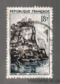 1957 Франция Марка с серии (Бенак-Казенак (Дордонь)) Гашеная №1162