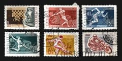 1967 серія марок Міжнародні змагання рік Гашена №3405-3410