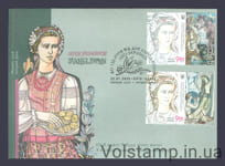 2020 КПД Леся Українка живопис СЕРІЯ (Київ) №1817-1818