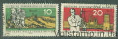 1961 ГДР Серия марок (Галле) Гашеные №833-834