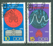 1969 GDR Stamp series (550 лет Ростокскому университету) Used №1519-1520