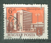 1975 Угорщина Марка (Дунауйварош, міські пейзажі, будівлі) Гашена №3045