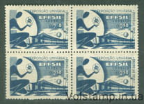 1958 Бразилія Квартблок (Брюссельська міжнародна виставка) MNH №928