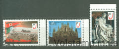 1986 North Korea Series of stamps (L’Unita Festival, Milan, architecture) Used №2761-2763