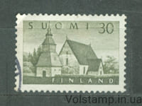 1956 Finland Stamp (Lammi Church) Used №454