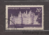 1952 France Stamp (Chambord Castle) Used №941