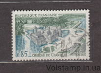 1969 Франція Марка (Замок Шантільї (УАЗ)) Гашеная №1676