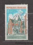 1973 Франция Марка (Дворец Кло-Люс, Амбуаз) Гашеная №1842