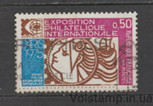 1974 Франция Марка (АРФИЛА 75: Международная филателистическая выставка. Гранд Пале) Гашеная №1863