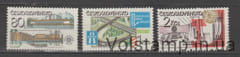 1981 Czechoslovakia Series of stamps (Achievements of socialist construction in 1981) MNH №2619-2621