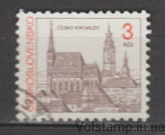 1992 Чехословакия Марка (Замок Чески Крумлов) Гашеная №3132