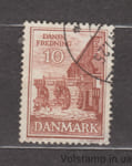 1962 Дания Марка (Боркопская водяная мельница) Гашеная №404