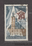 1977 France Stamp (Catholic institutions) Used №2029