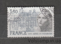 1980 France Stamp (Legacy Year) Used №2212